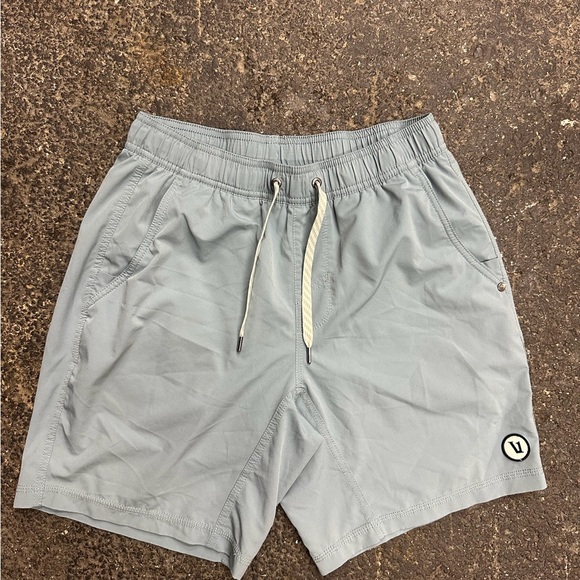 Vuori Kore Shorts 7” Performance Lined Running V302 Clay Blue Men’s Size Small - Picture 1 of 5